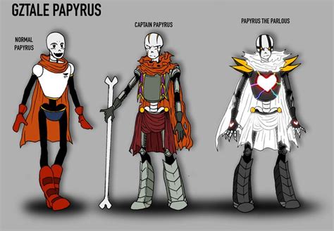 Papyrus References Gztale By Golzyblazey Deviantart On