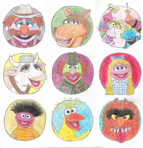 ToughPigs Art: Tony's Whitaker Draws Every Sesame Street Character ...