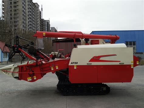 Lovol Crawler Rice Combine Harvester High Unloading Harvester And