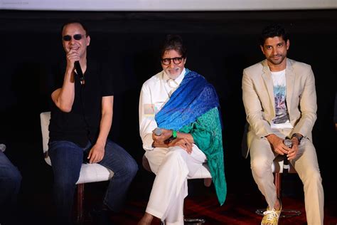 Vidhu Vinod Chopra Amitabh Bachchan Farhan Akhtar At Wazir Trailer