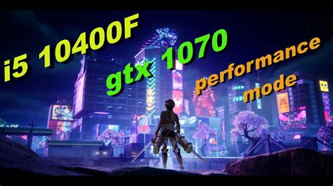 Fortnite Chapter 4 Season 2 Gtx 1070 I5 10400F Performance Mode Fps