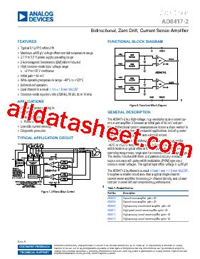 AD8210 Datasheet(PDF) - Analog Devices