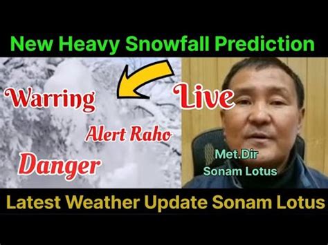 Alert Roho Latest Weather Update Heavy Snowfall Prediction In