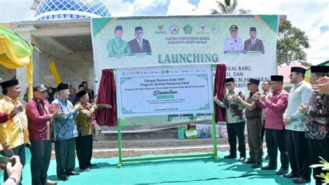 Kemenag Ri Launching Kampung Zakat Di Bener Meriah Pj Bupati Hanya