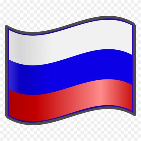 Flag Of Russian Federation Emojis !!! Emoji - Russian Flag PNG - FlyClipart