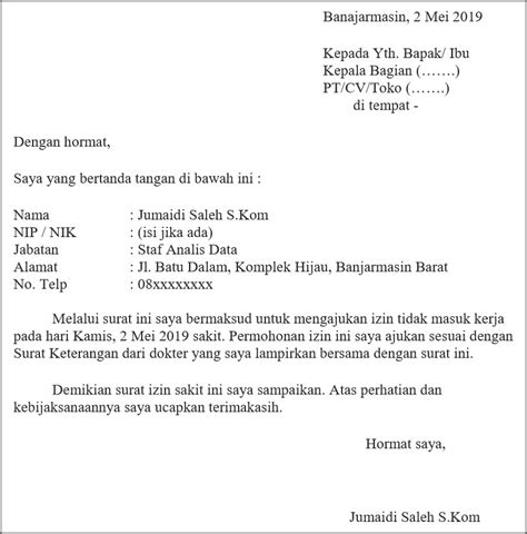 Detail Contoh Surat Izin Menikah Untuk Kantor Koleksi Nomer