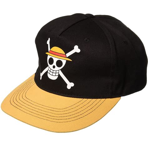 One Piece Luffy Straw Hat Symbol Adjustable Snapback Hat