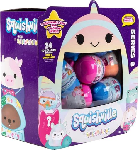 Squishville By Squishmallows Series Piece Set Official Kellytoy