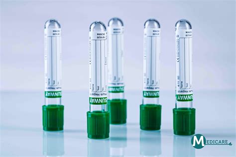 Vacuum Blood Collection Tube Vacuum Tube Vacutainer Green Cap Vacuum