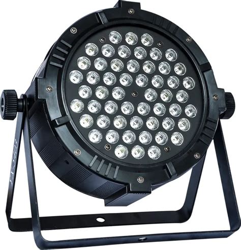 54x3w Aluminium Slim Theater Stage Lights With Dmx512 Led Flat Par