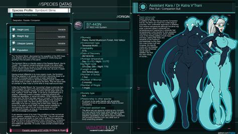Wanderlust Research Notes Symbiont Slime With Katra By Thekite Hentai Foundry