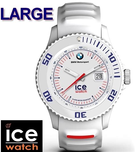 Montre Ice Watch BMW Motorsport Homme Blanche Bm Si We B S 13 BIG