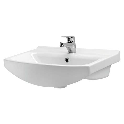 Cersanit Cersania Waschtisch (60,5 x 41,5 cm, Ohne Spezialglasur ...