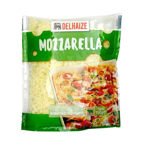 Delhaize Kaas Mozzarella Geraspt Gr Delhaize