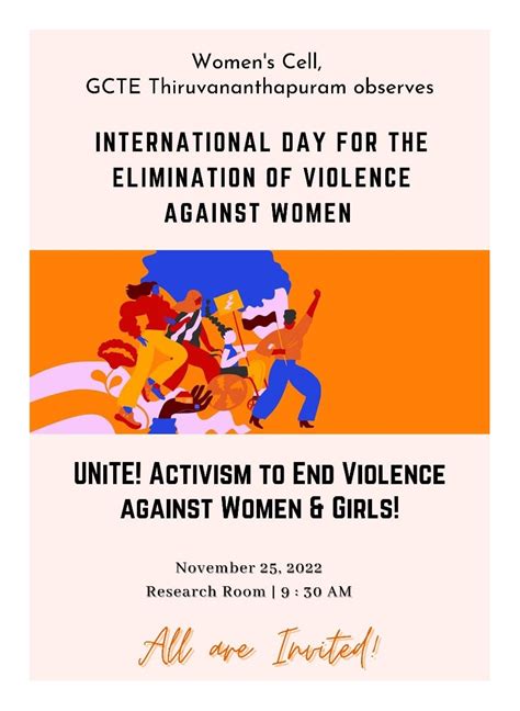 Unite Activism To End Violence Against Women And Girls