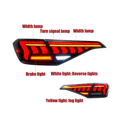 Honda Civic E-Tron GT Style Tail Lights | Tail Lamps 2022-2023 ...