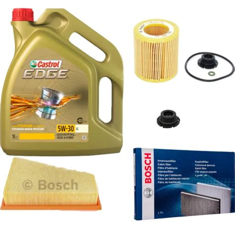 Bosch Inspection Set L Castrol Edge Fst W Ll Pour Pour Bmw Er