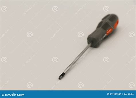 Screwdriver Isolated On White Background Stock Image Image Of