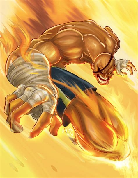 Street fighter SAGAT by Arzuza on DeviantArt