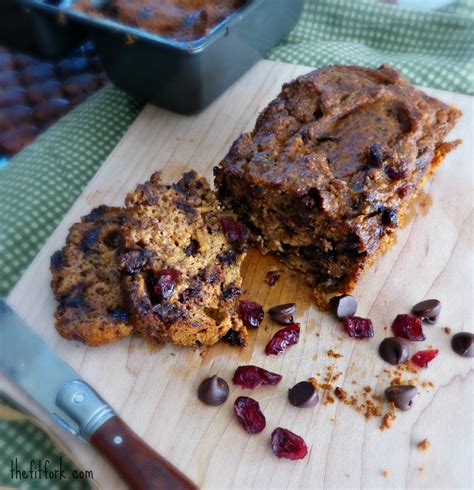 Chocolate Chip Cranberry Pumpkin Bread Recipe Paleo And Glutenfree