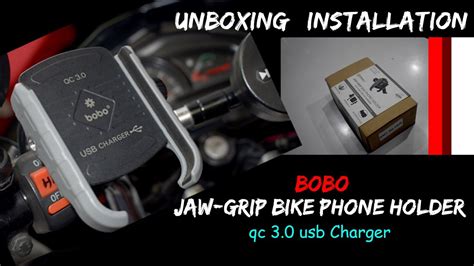 Best Mobile Holder With Charger Bobo Jaw Grip Unboxing And