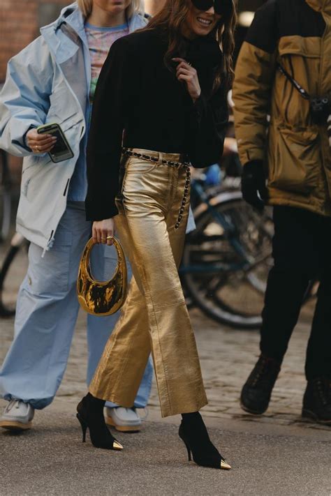 The Metallic Trend Fashion People Are Wearing This Spring | Who What Wear