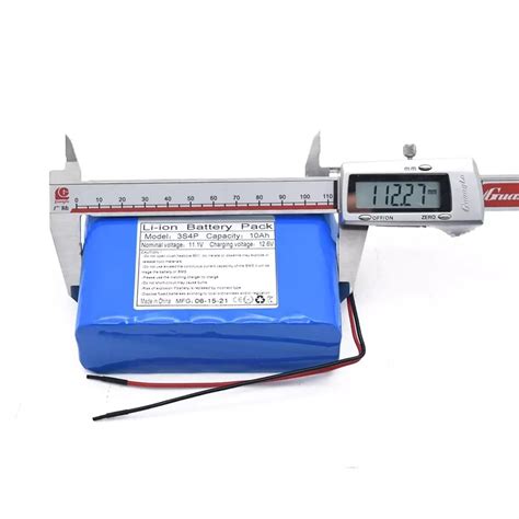 New Arrival GEB Rechargeable Lithium 18650 Battery INR18650 3S2P 11 1V