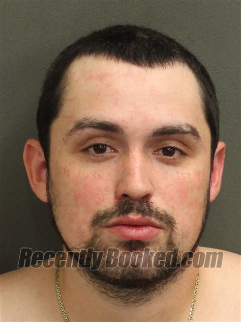 Recent Booking Mugshot For Sergio Manuel Vargas In Orange County Florida