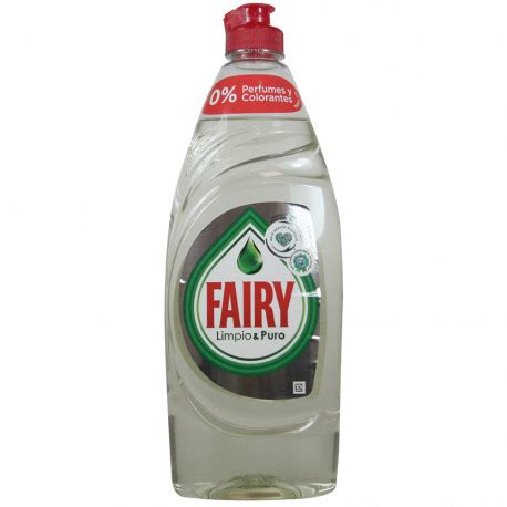 Fairy Dishwasher Liquid 650 Ml Pure Clean 0 Dyes Tarraco Import