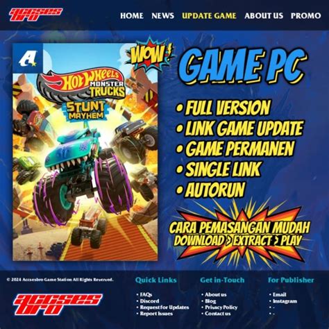 Jual Hot Wheels Monster Trucks Stunt Mayhem Game PC Laptop Autorun Installer Shopee Indonesia