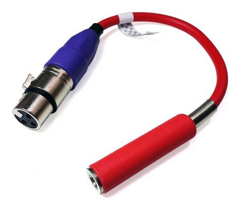 Adaptador Xlr Macho Ou F Mea Jack J P F Mea Cm R