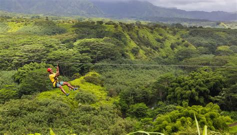 Waterfall Zipline Course - Kauai Vacation Activities