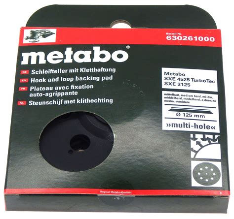 METABO podkładka nośna do SXE 425 TurboTec (4007430329974) • Cena ...