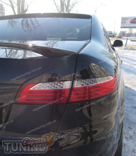 Реснички на стопы Ford Mondeo Mk4 (задние накладки Мондео 4) Aom Tuning ...