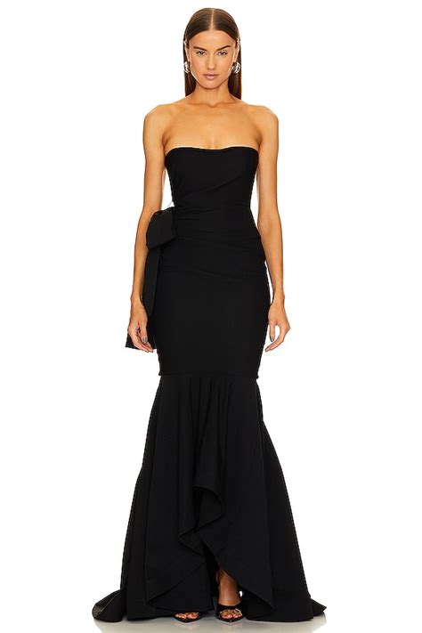 Michael Costello X REVOLVE Anyssa Gown In Black REVOLVE