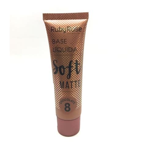 Base Ruby Rose Soft Matte Bege Nude Chocolate Café Original Shopee Brasil