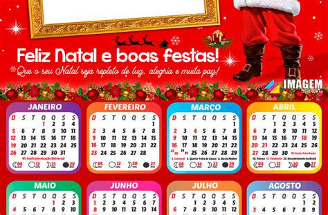 Calend Rio Natal Come Ou No Cora O De Deus Png Imagem Legal