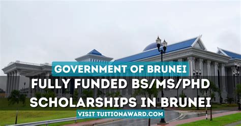 Government Of Brunei Darussalam Scholarship 2024 Fully Funded