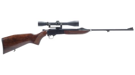 Brno Zbk 110 Break Action Rifle With Leupold Scope Rock Island Auction