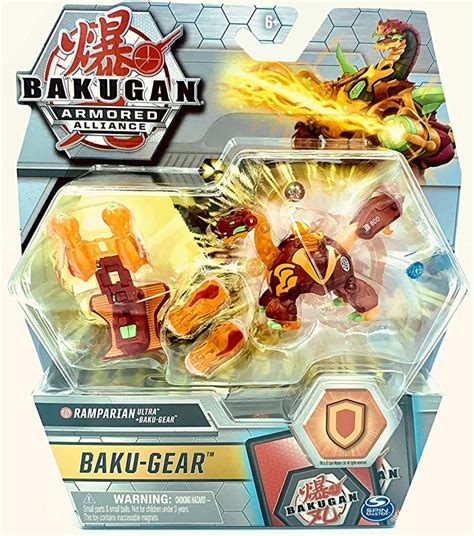 Collectible Card Games Bakugan Ultra Armored Alliance Pyrus Ramparian