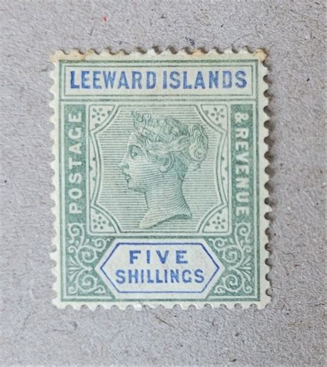 Stamps Leeward Islands Mint Hinged A Ebay