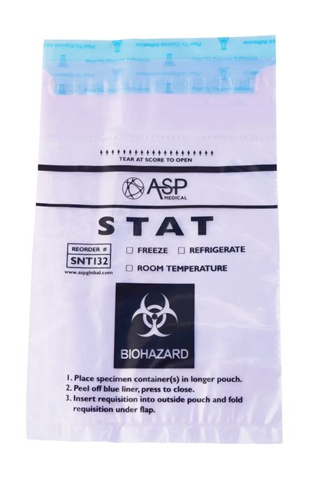 Specimen Bags Laboratory Specimen Transport Bag Asp Medical