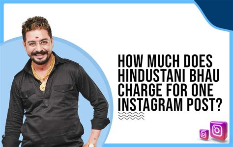 How much does Hindustani Bhau charge to post on Instagram? - Idiotic Media