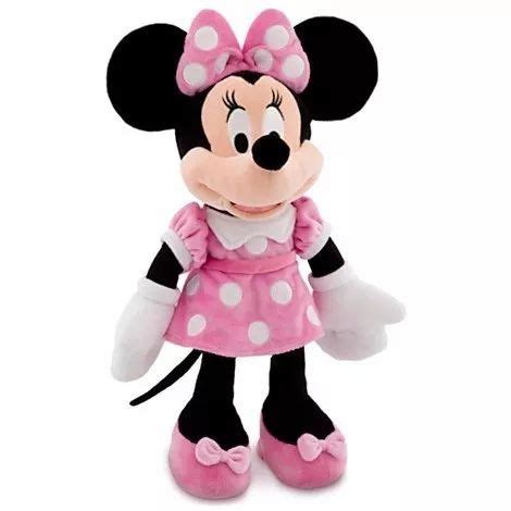 Peluche Minnie Disney Color Rosa Tama O Cm Original Minnie