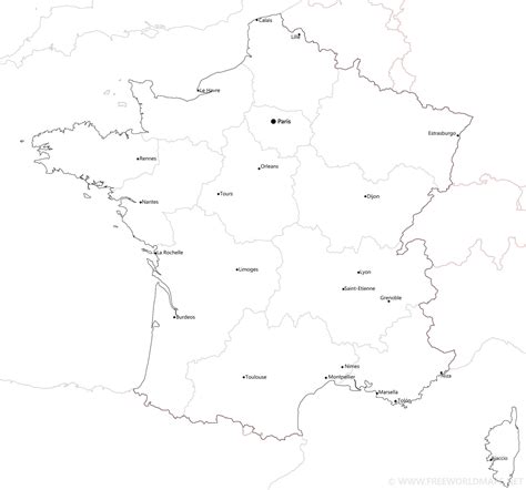 Mapa De Francia