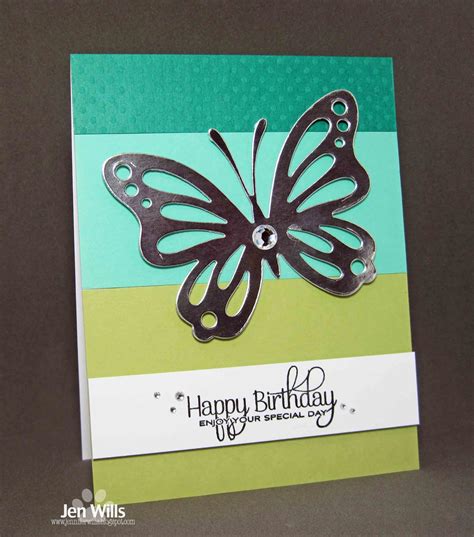 JENerally Speaking: Metallic Butterflies