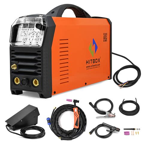 Buy HITBOX TIG Welder AC DC PFC Wide Voltage 65 265V 200A Pulse TIG