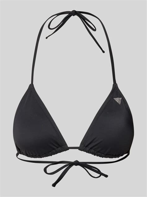 Guess Bikini Oberteil Mit Neckholder Black Online Kaufen
