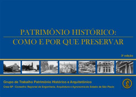 (PDF) PATRIMÔNIO HISTÓRICO: COMO E POR QUE PRESERVAR