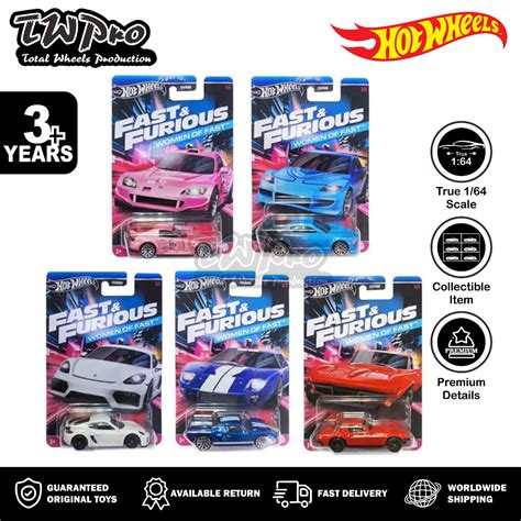 Hot Wheels Fast And Furious Women Of Fast 2024 Honda S2000 Mazda RX 8 Porsche 718 Cayman